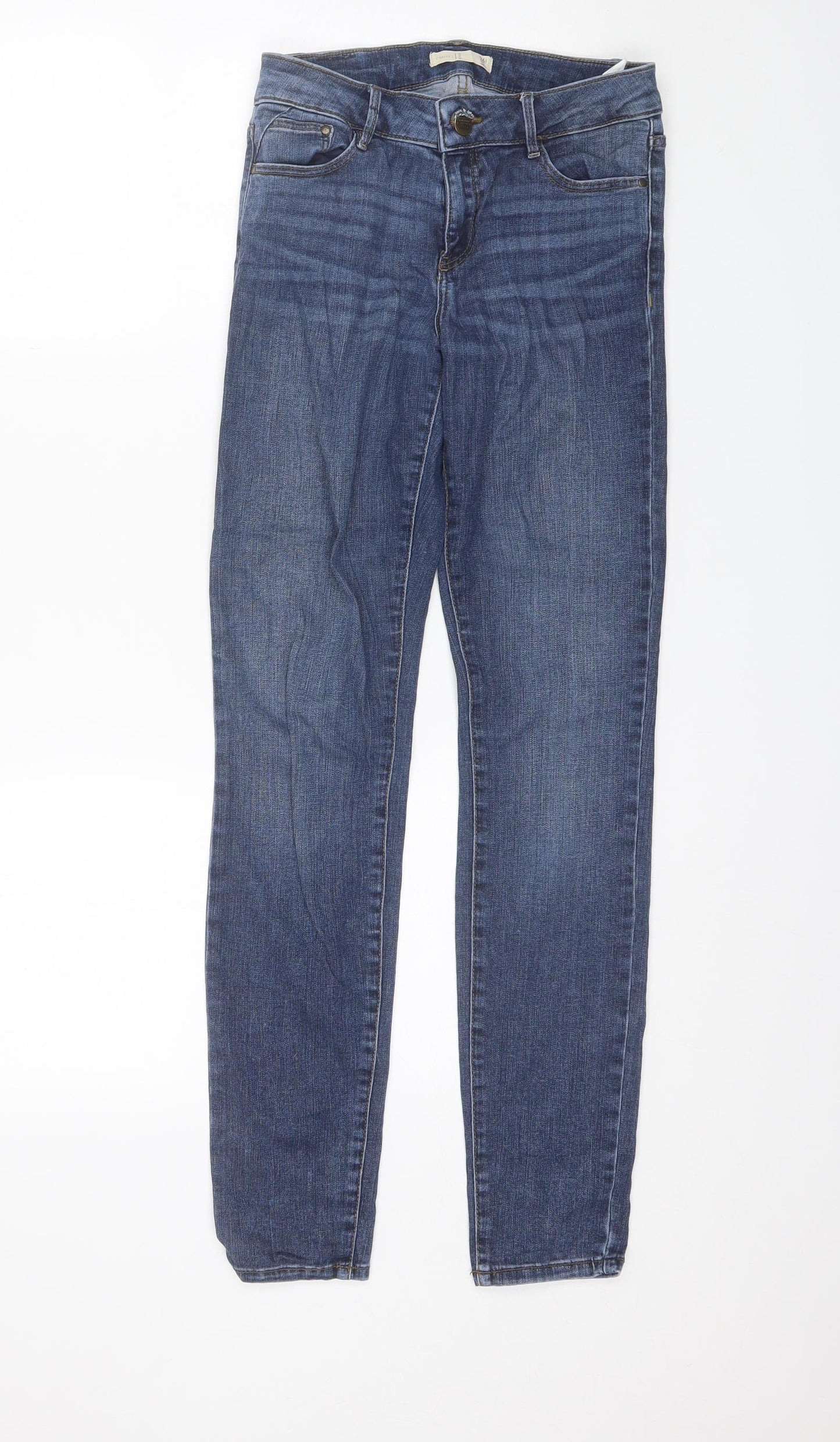 Sfera Womens Blue  Cotton Skinny Jeans Size 8 L29 in Regular