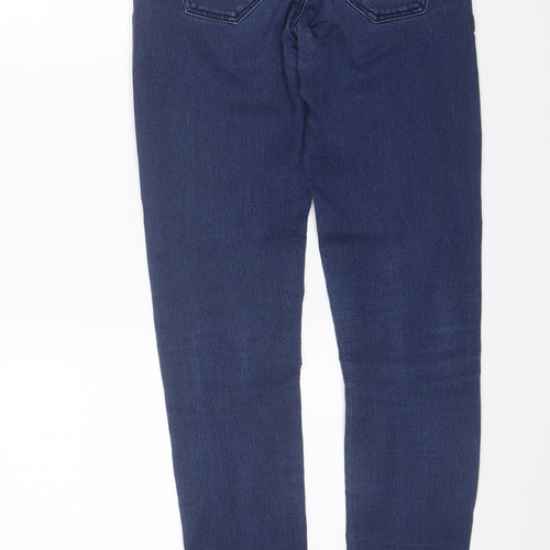 Denim co Womens Blue  Cotton Skinny Jeans Size 8 L29 in Regular