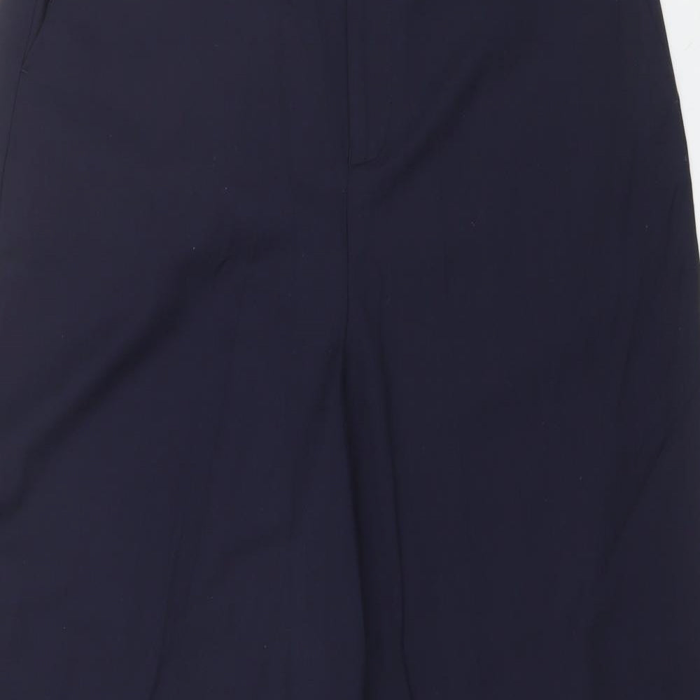 ASOS Mens Blue  Polyester Dress Pants Trousers Size 33 L32 in Regular
