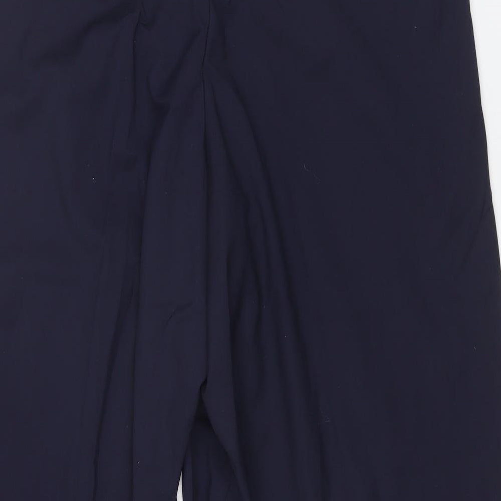ASOS Mens Blue  Polyester Dress Pants Trousers Size 33 L32 in Regular