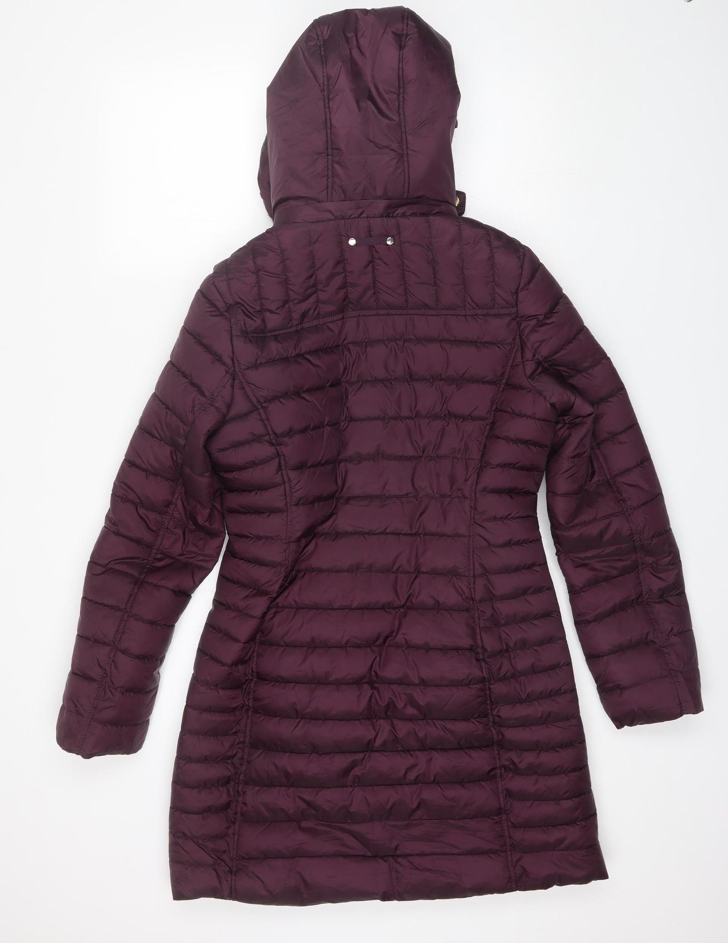 Joules Womens Purple   Parka Jacket Size 10
