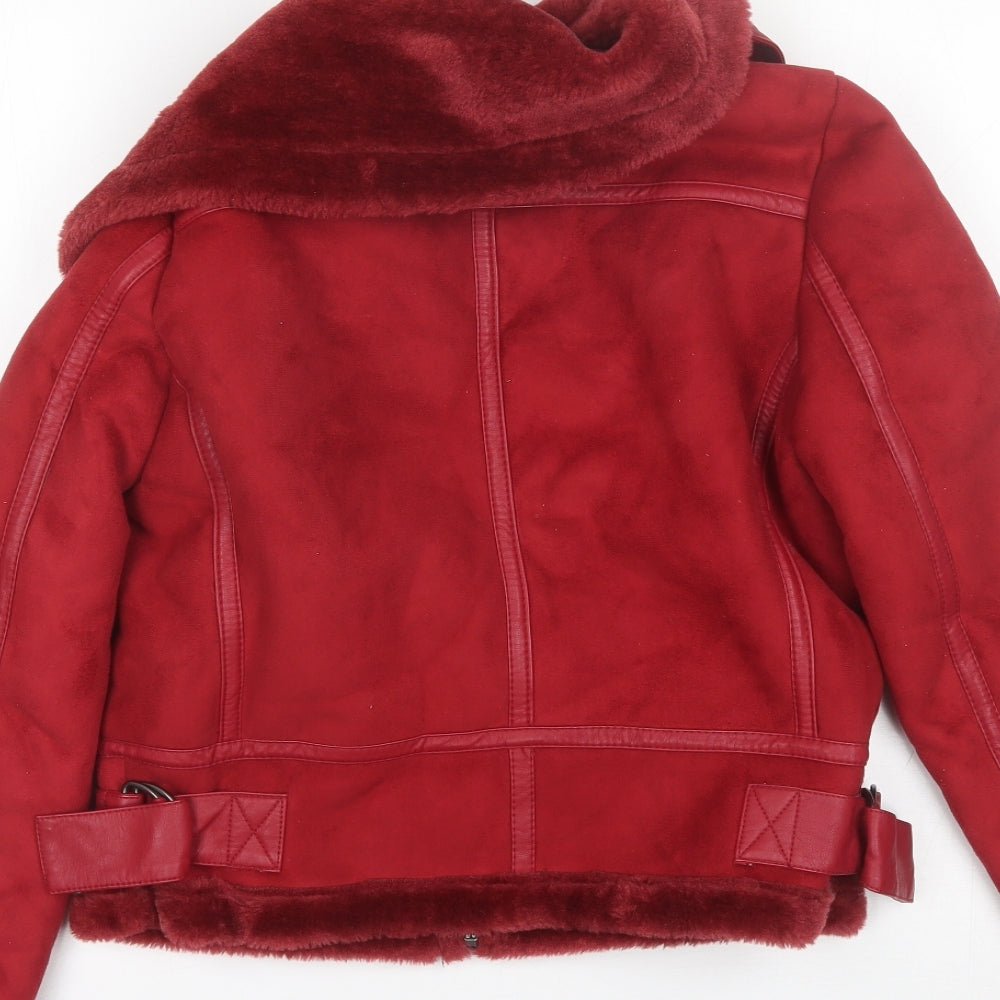 Primark Womens Red   Jacket  Size 6