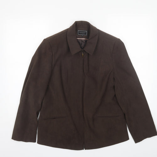Debenhams Womens Brown   Jacket  Size 14