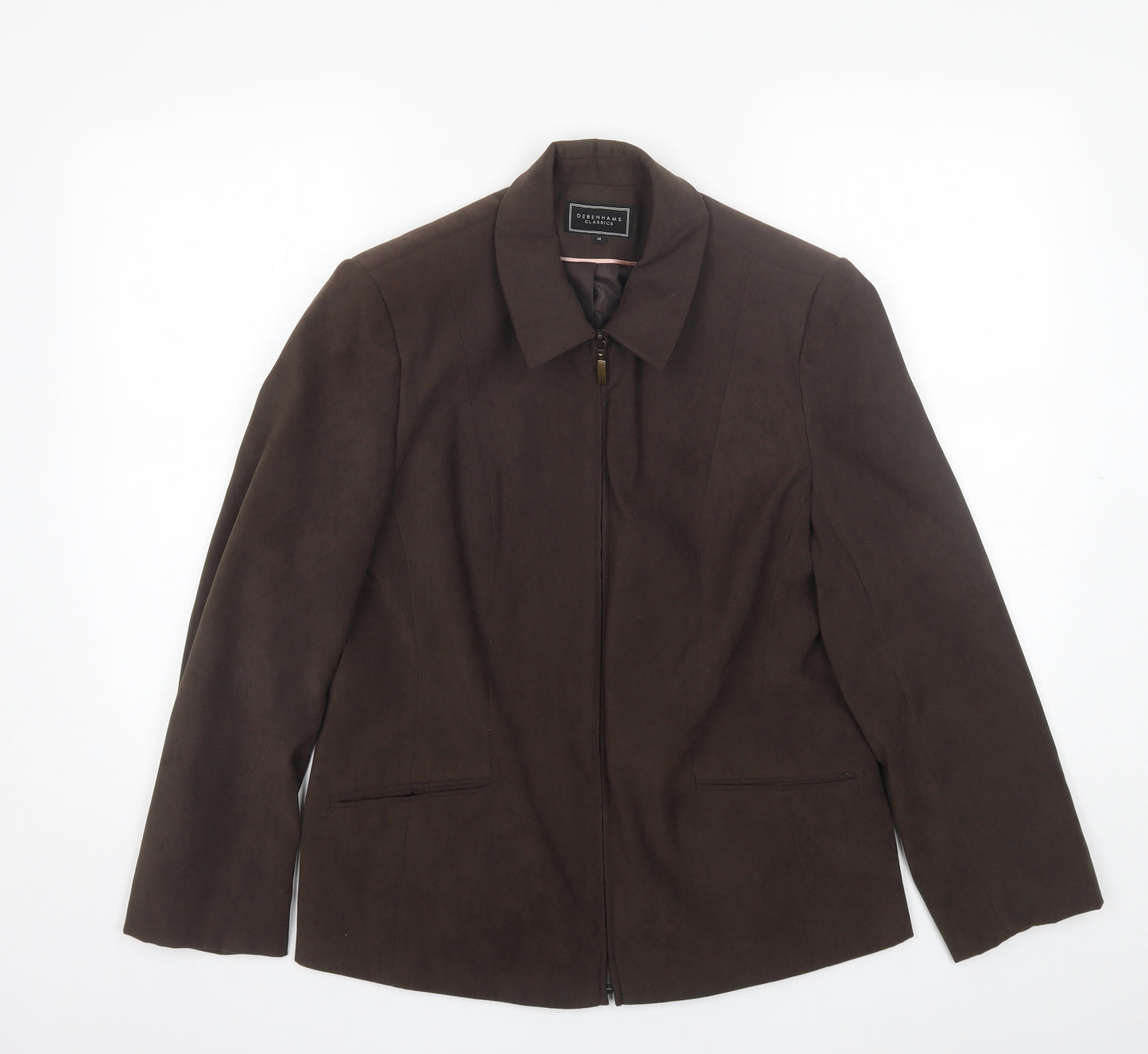 Debenhams Womens Brown   Jacket  Size 14