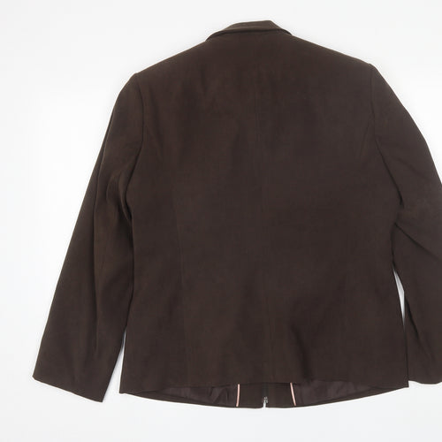 Debenhams Womens Brown   Jacket  Size 14