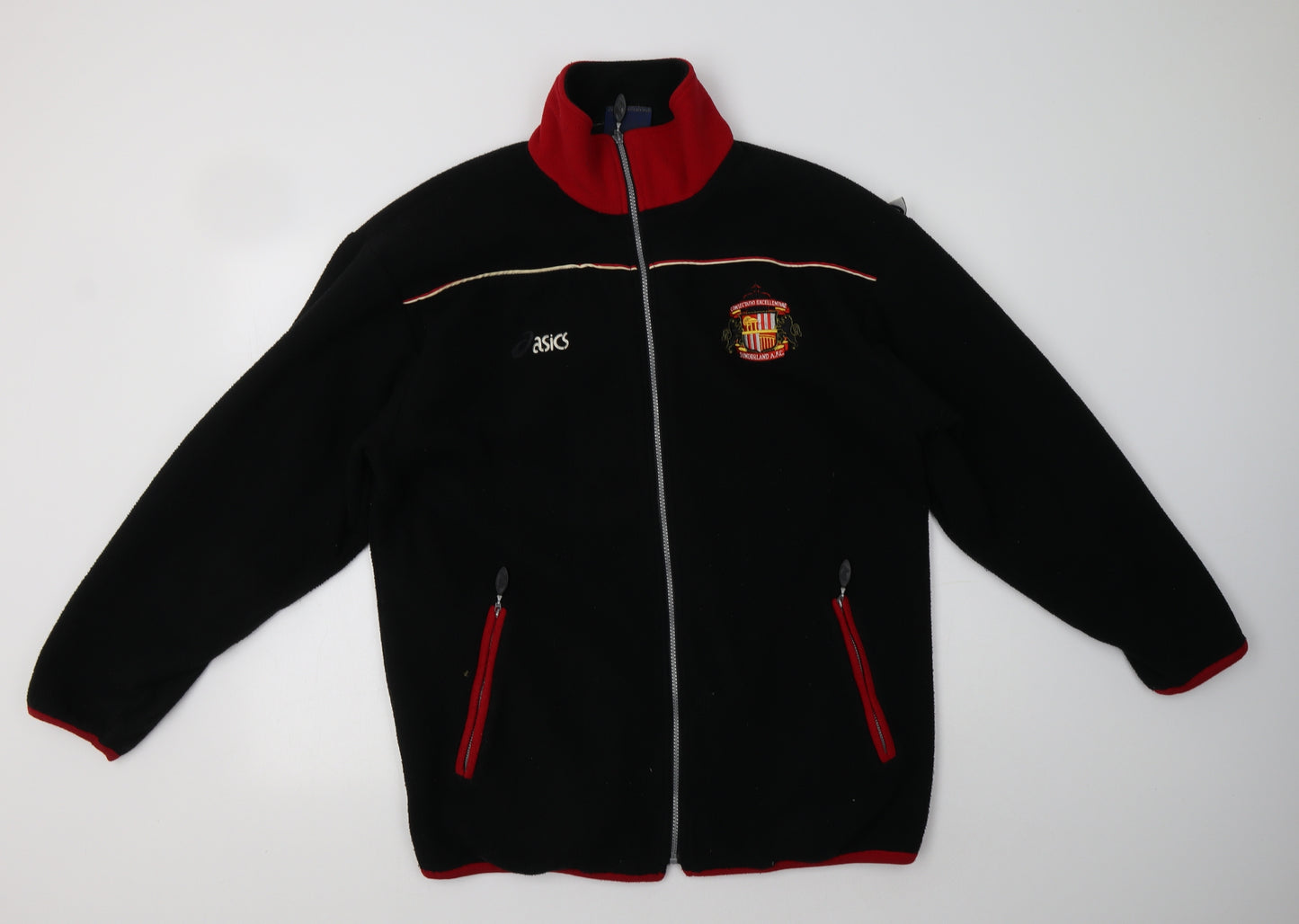 ASICS Mens Black   Jacket  Size L   - Sunderland A.F.C.
