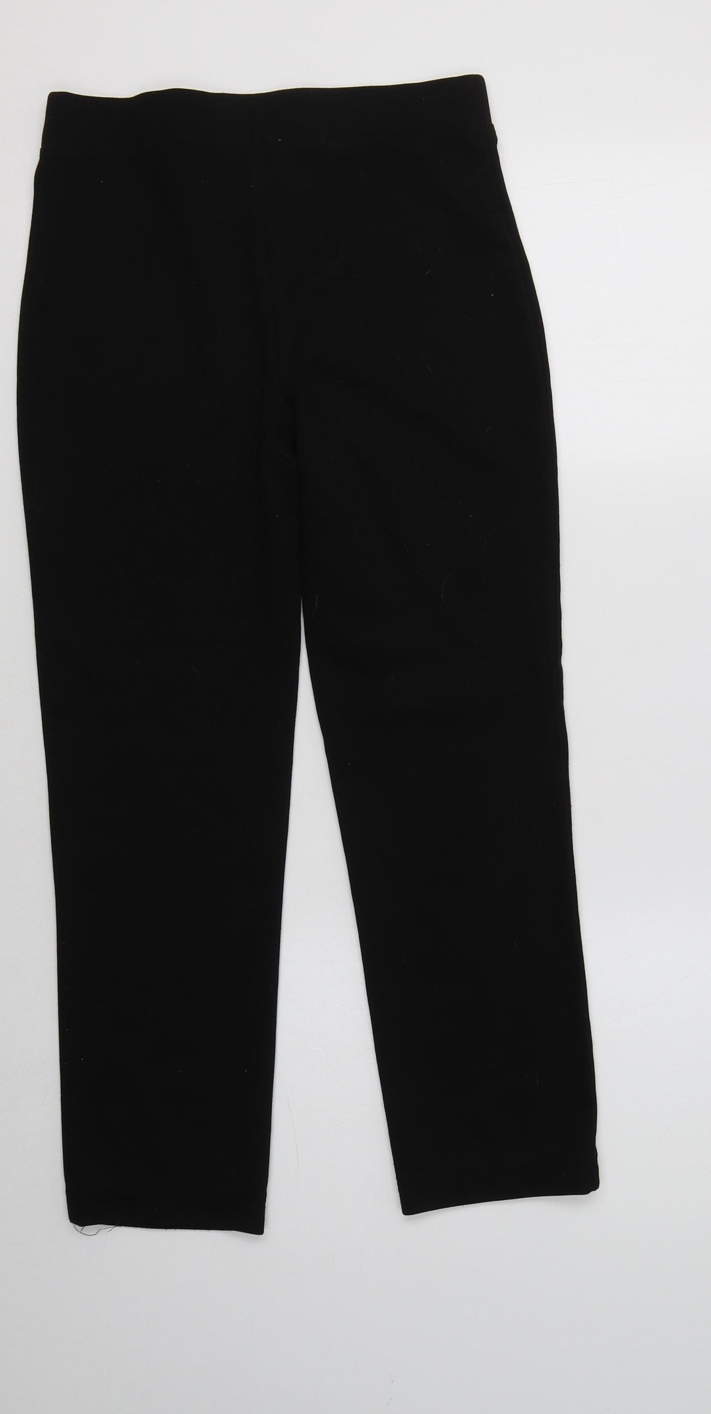 George Girls Black  Polyester Jogger Trousers Size 13-14 Years  Regular  - School Wear