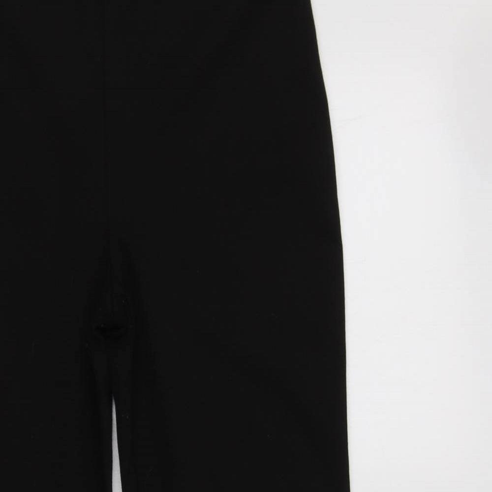 George Girls Black  Polyester Jogger Trousers Size 13-14 Years  Regular  - School Wear