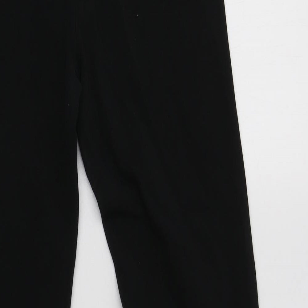 George Girls Black  Cotton Jegging Trousers Size 12-13 Years  Regular