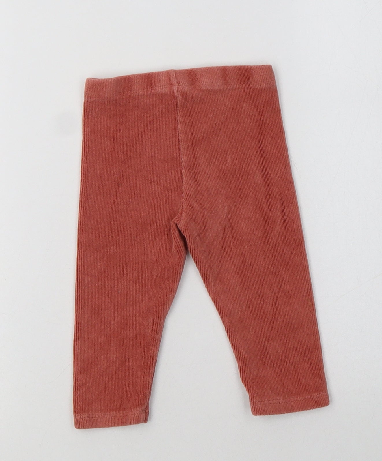 Matalan Baby Pink  Cotton Jogger Leggings Size 9-12 Months