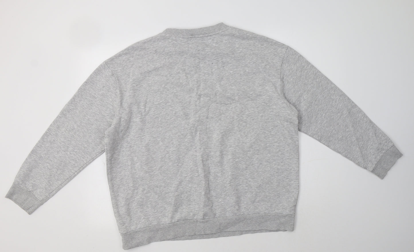 George Womens Grey  Cotton Pullover Sweatshirt Size 18