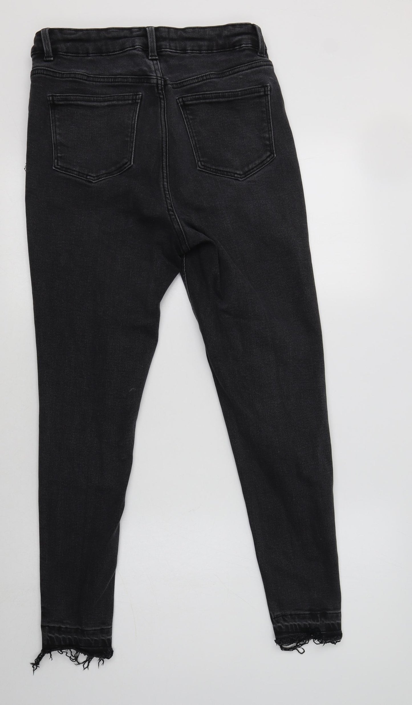 Dorothy Perkins Womens Black  Cotton Jegging Jeans Size 14 L28 in Regular