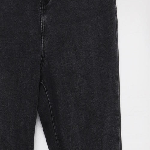 Dorothy Perkins Womens Black  Cotton Jegging Jeans Size 14 L28 in Regular