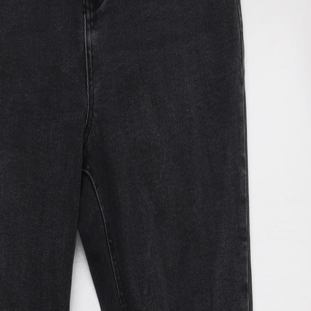 Dorothy Perkins Womens Black  Cotton Jegging Jeans Size 14 L28 in Regular