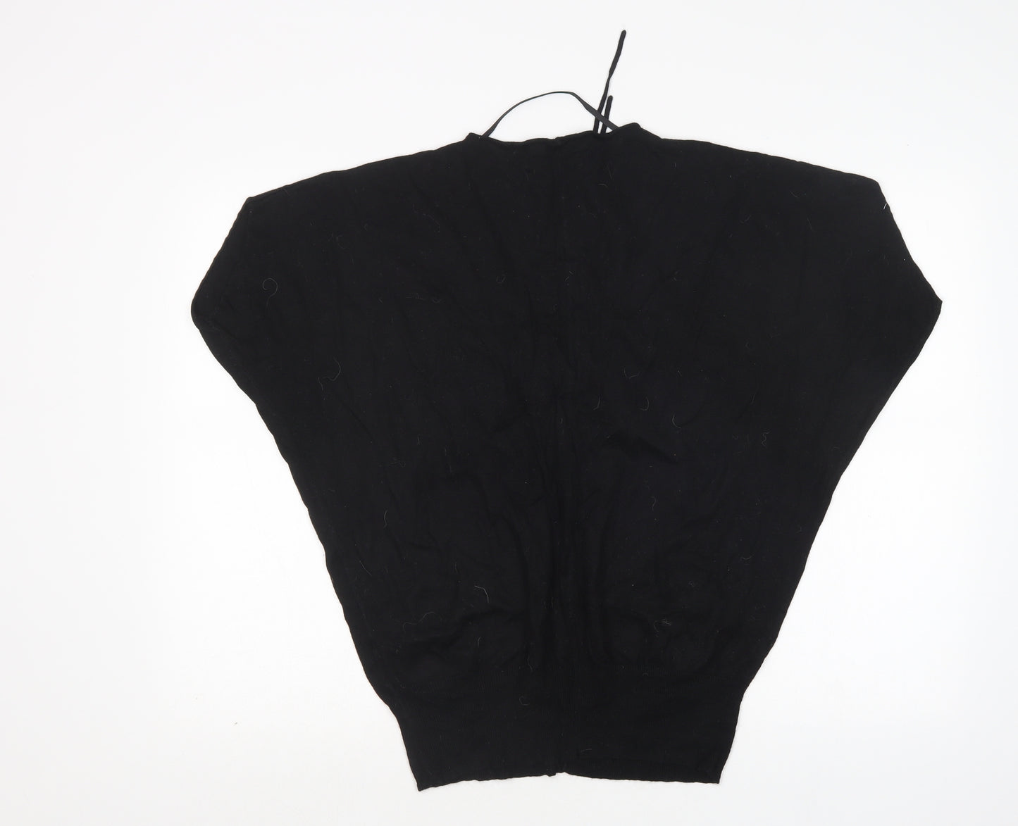 Atmosphere Womens Black V-Neck  Viscose Pullover Jumper Size 12