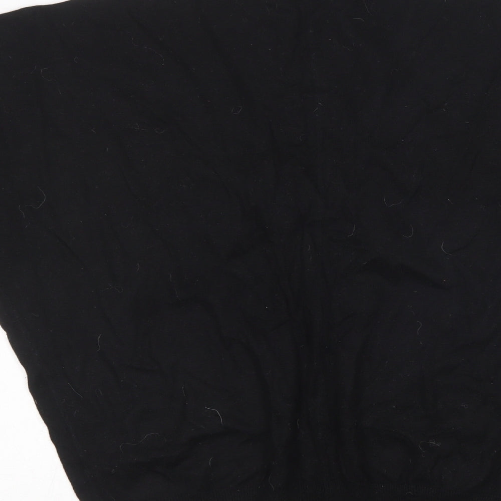 Atmosphere Womens Black V-Neck  Viscose Pullover Jumper Size 12