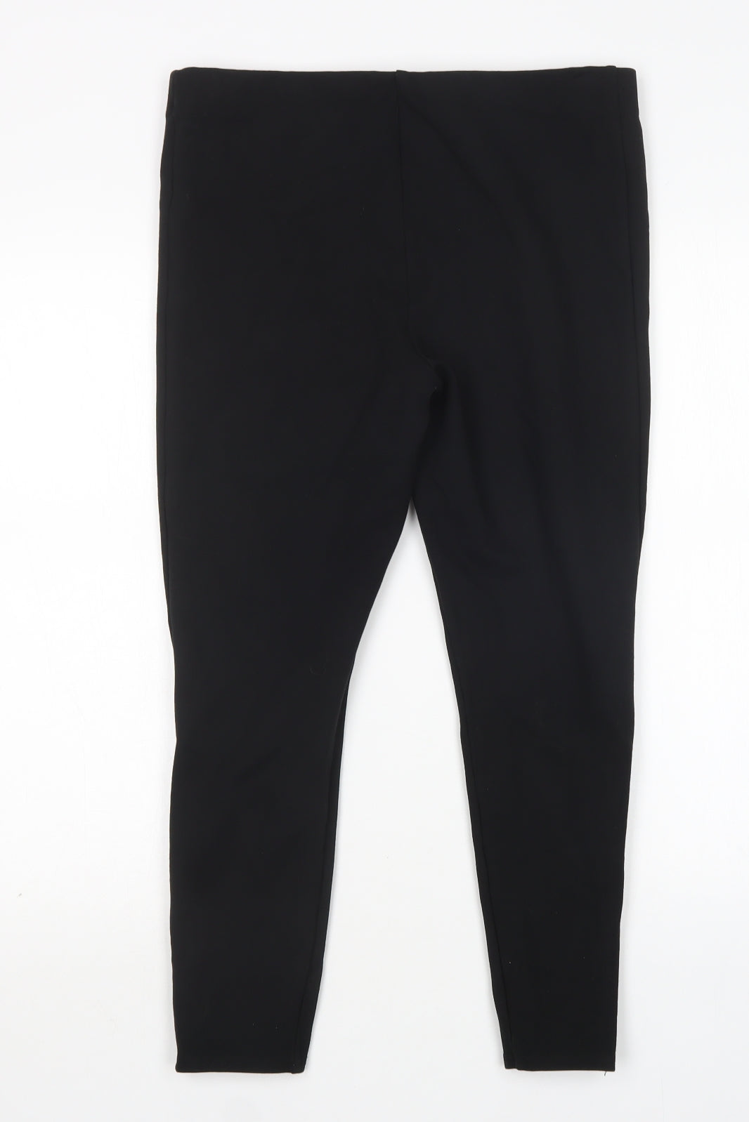 Papaya Womens Beige  Viscose Capri Trousers Size 14 L25 in Regular