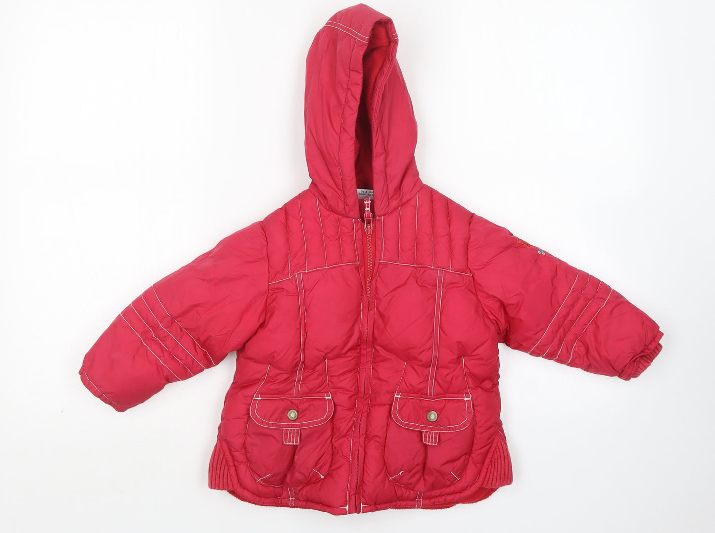 NEXT Girls Pink   Rain Coat Coat Size 18-24 Months