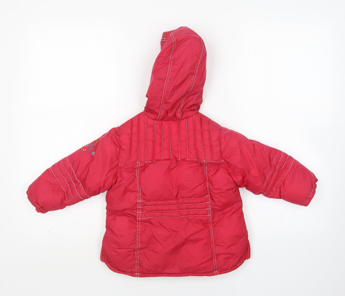 NEXT Girls Pink   Rain Coat Coat Size 18-24 Months
