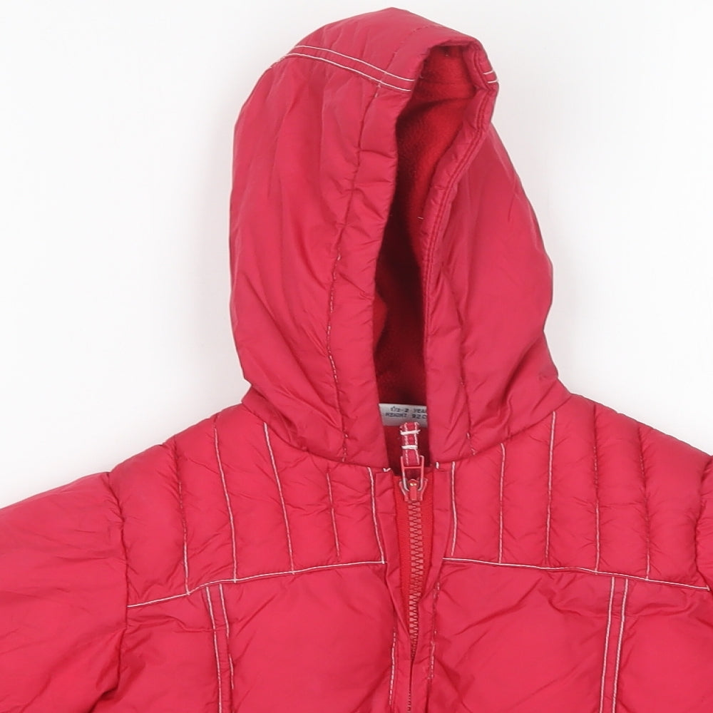 NEXT Girls Pink   Rain Coat Coat Size 18-24 Months