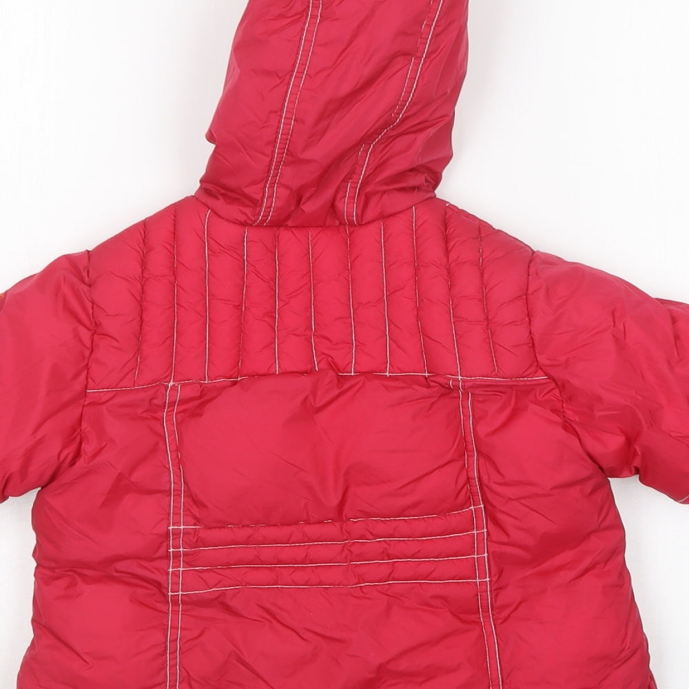 NEXT Girls Pink   Rain Coat Coat Size 18-24 Months