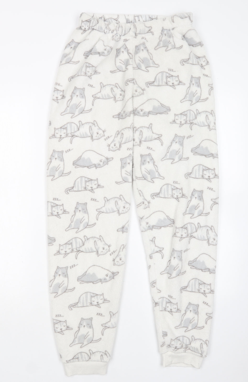 Primark Womens Multicoloured Animal Print Polyester  Pyjama Pants Size S