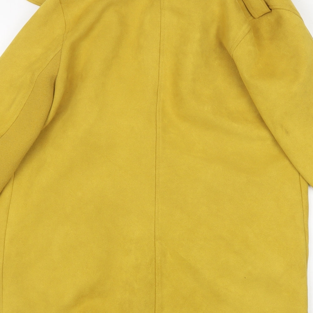River Island Womens Green   Overcoat Coat Size 12