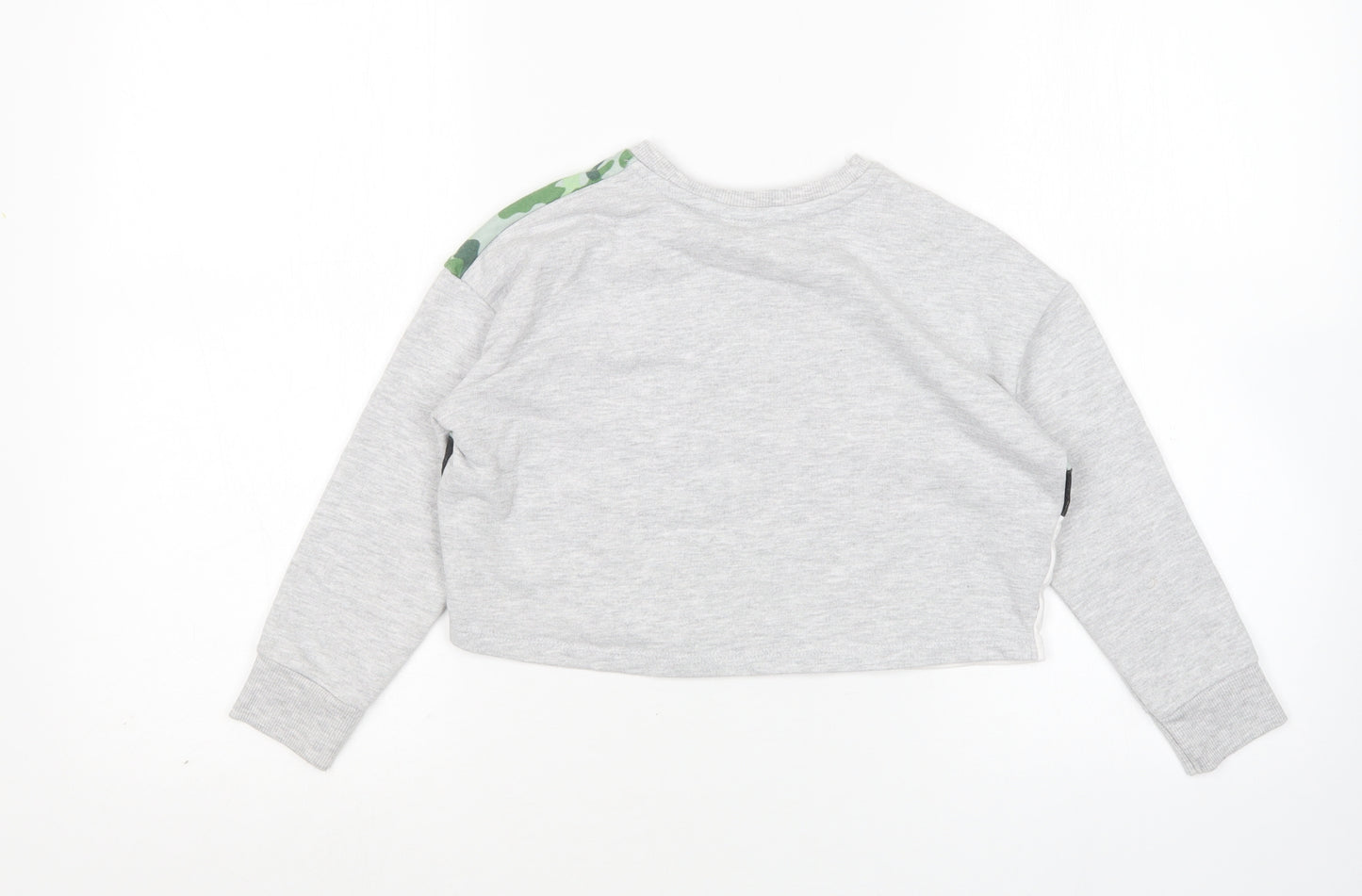 George Girls Multicoloured Camouflage Camel Pullover Sweatshirt Size 5-6 Years