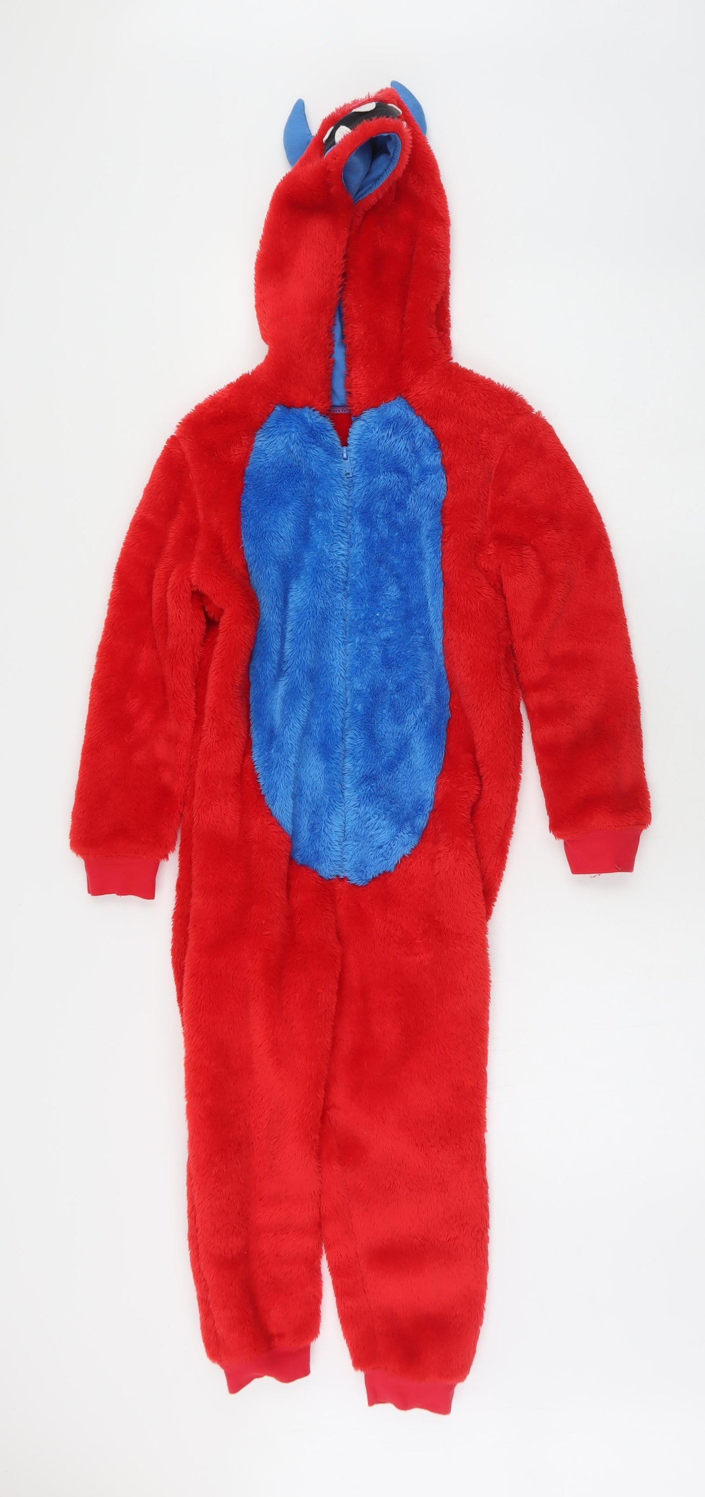 George Boys Red  Polyester  One Piece Size 6-7 Years   - monster