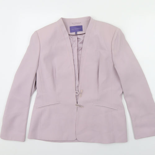 Autonomy Womens Purple   Jacket Blazer Size 14