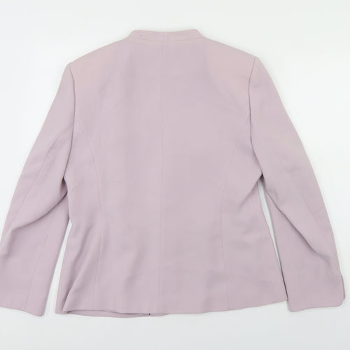 Autonomy Womens Purple   Jacket Blazer Size 14