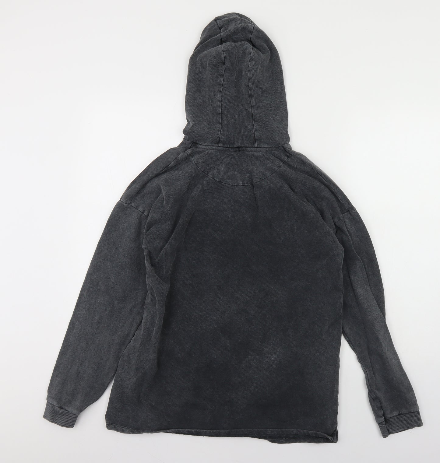 George Girls Black  Cotton Pullover Hoodie Size 13-14 Years   - disney minnie mouse
