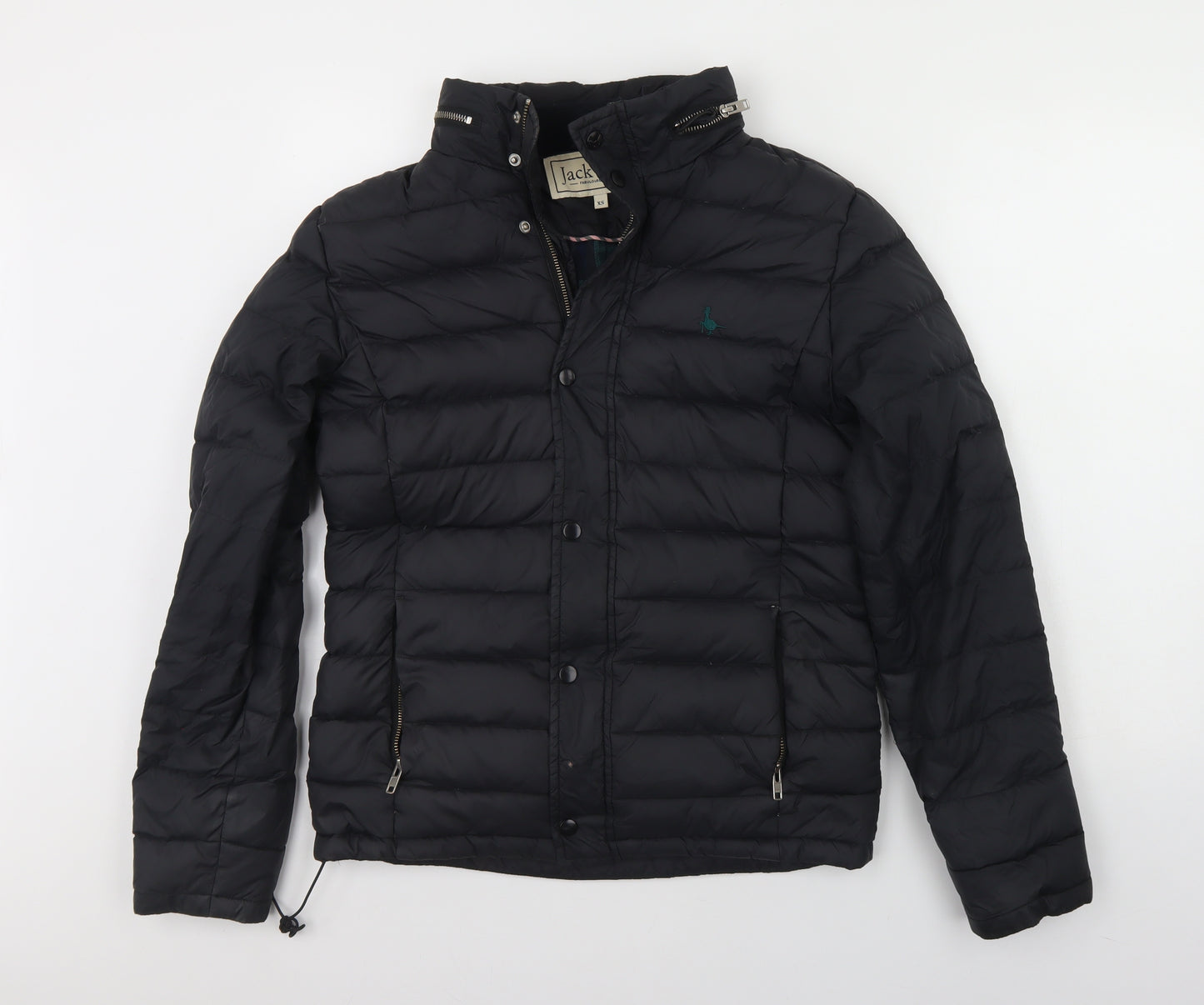 Jack Wills Mens Black   Puffer Jacket Jacket Size XS