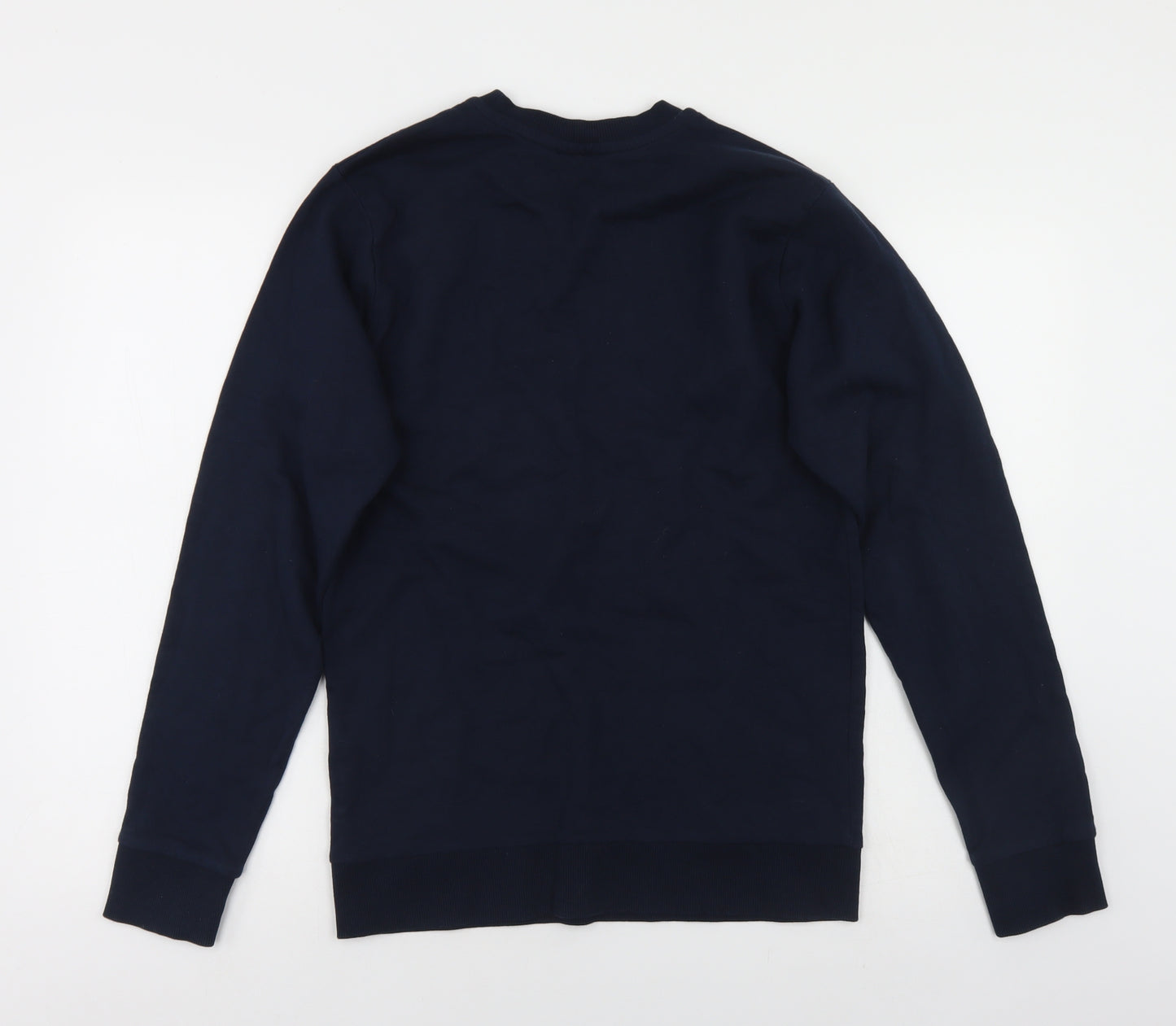 Closure London Womens Blue  Cotton Pullover Sweatshirt Size S