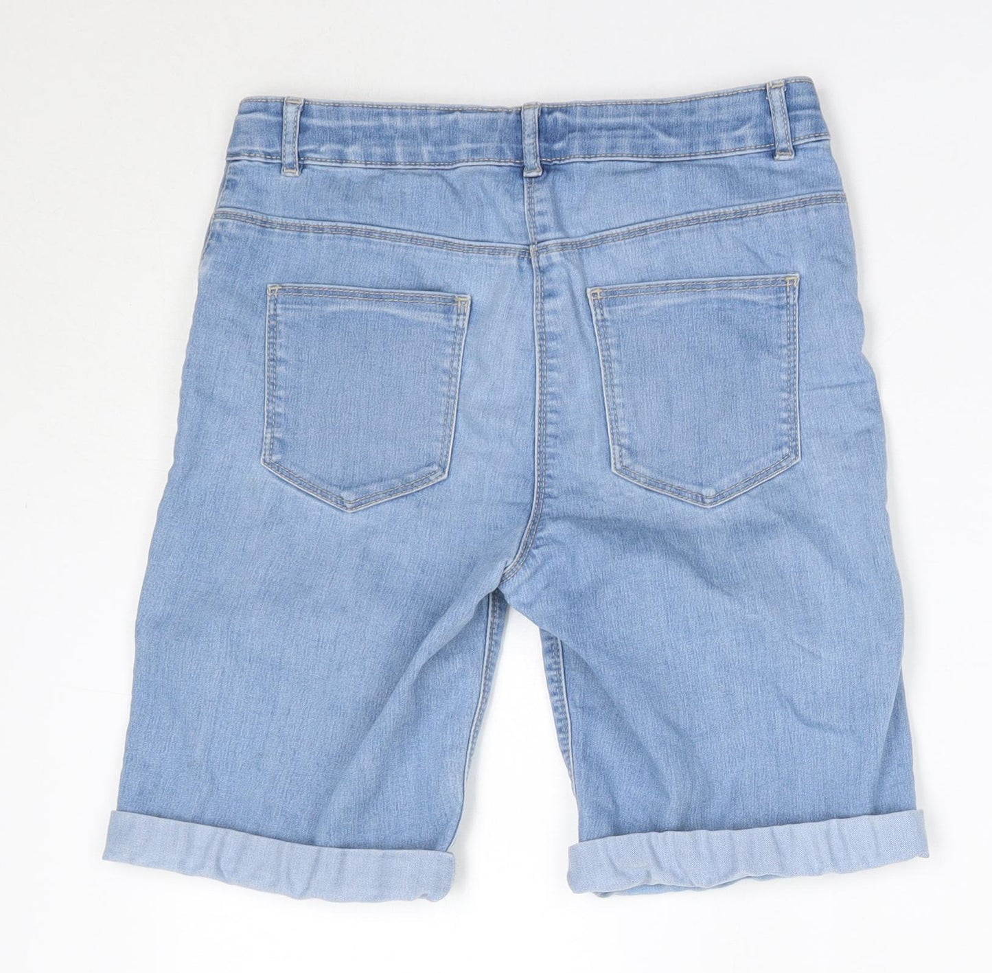 Nutmeg Boys Blue  Cotton Chino Shorts Size 12-13 Years  Regular