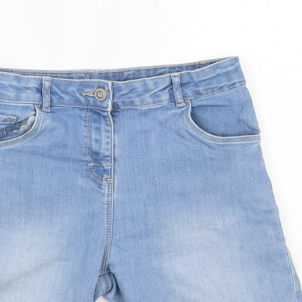 Nutmeg Boys Blue  Cotton Chino Shorts Size 12-13 Years  Regular