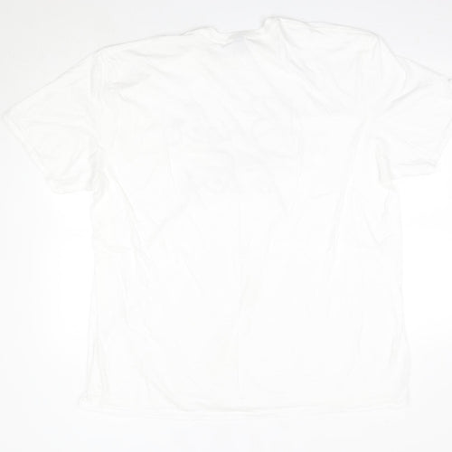 Gildan Womens White  100% Cotton Basic T-Shirt Size 2XL Round Neck - Bride to Be