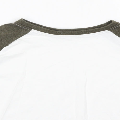 Primark Boys Multicoloured  100% Cotton Basic Casual Size 5-6 Years Round Neck