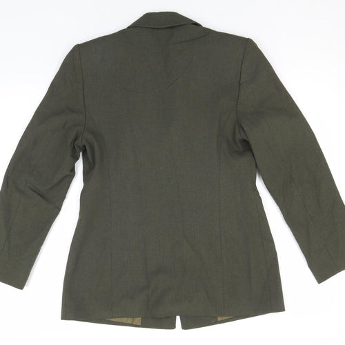 Preworn Womens Brown   Jacket Blazer Size 10