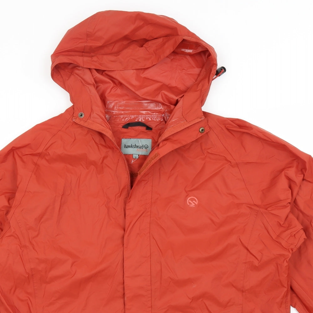 Hawkshead Mens Red   Rain Coat Coat Size M