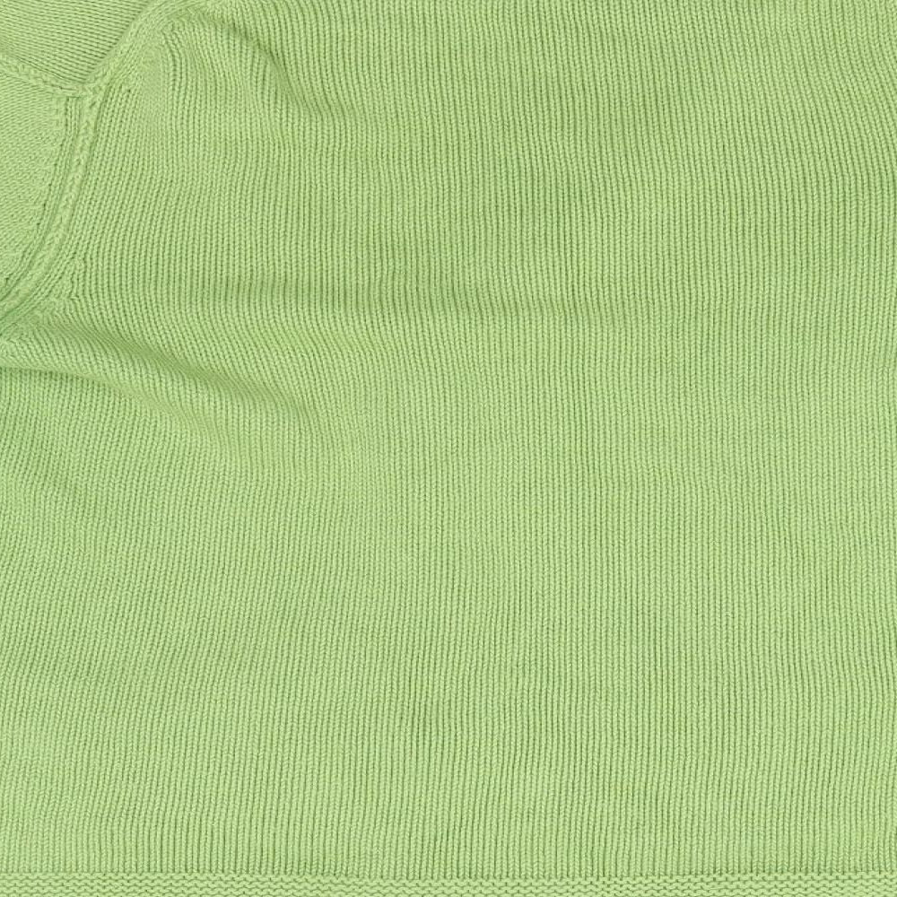 Boden Womens Green Collared  Cotton Cardigan Jumper Size 14