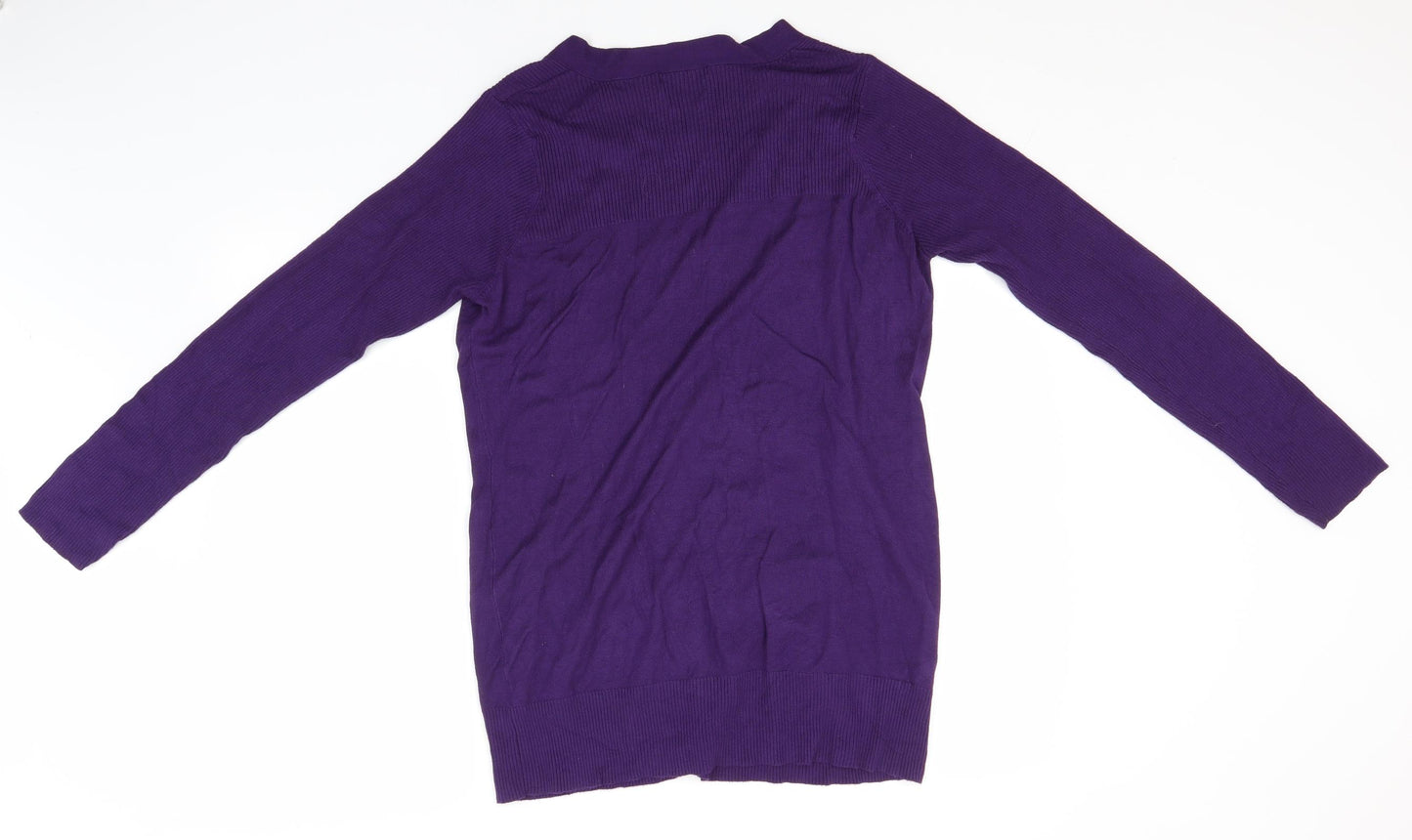 George Womens Blue V-Neck  Viscose Cardigan Jumper Size 20