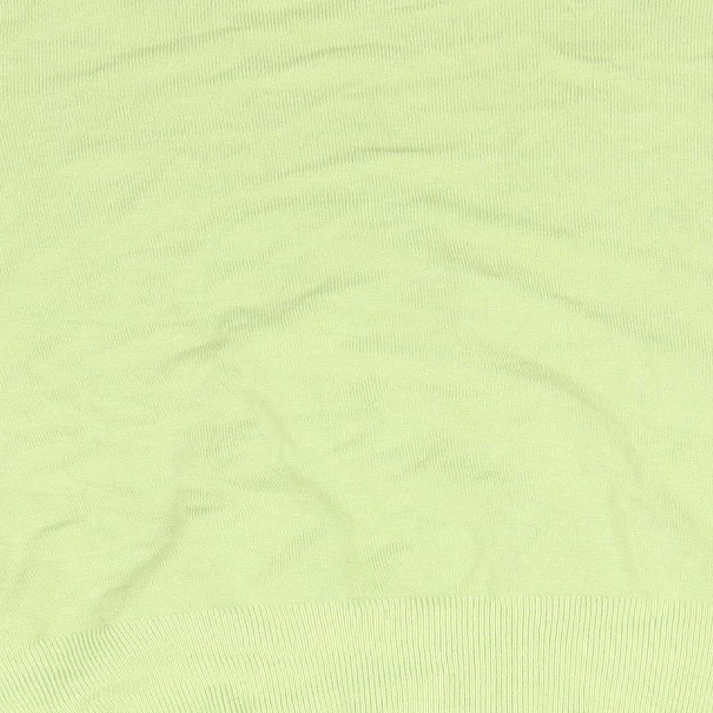 George Womens Green V-Neck  Viscose Cardigan Jumper Size 16