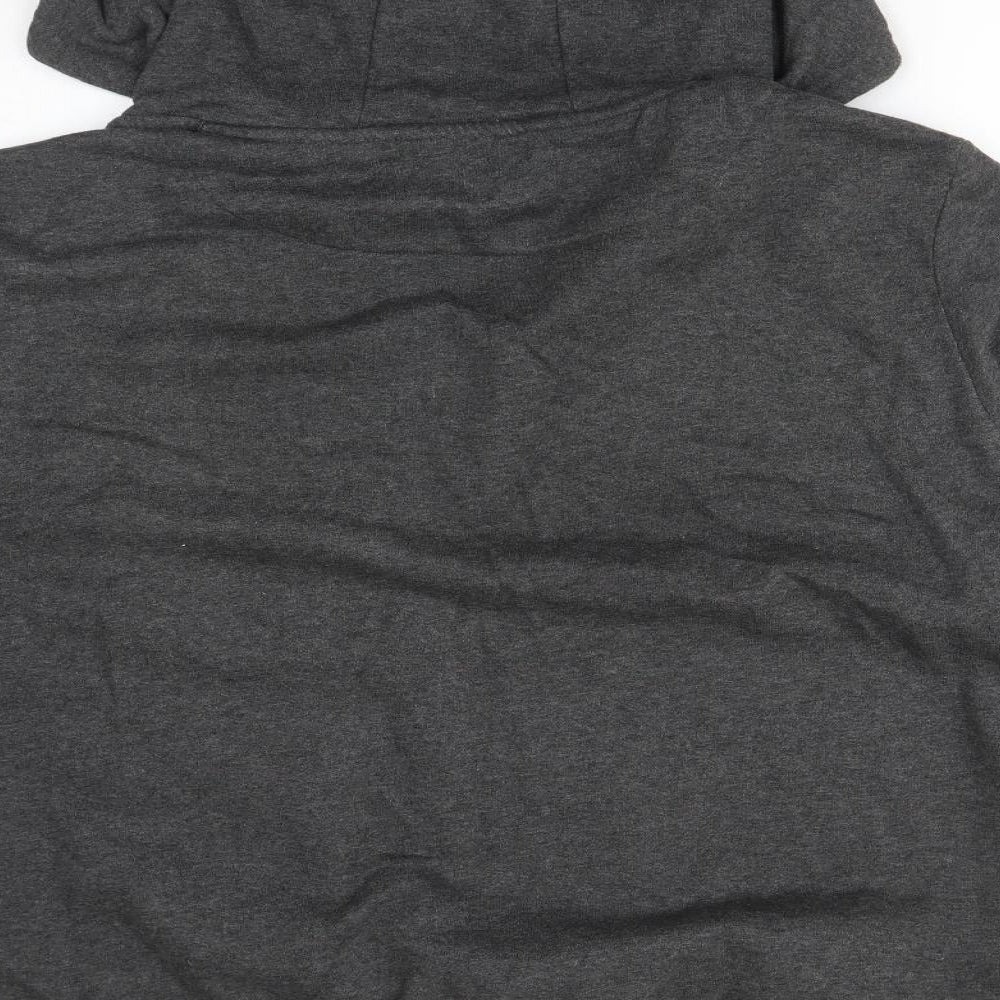 Primark Mens Grey  Cotton Full Zip Hoodie Size 3XL