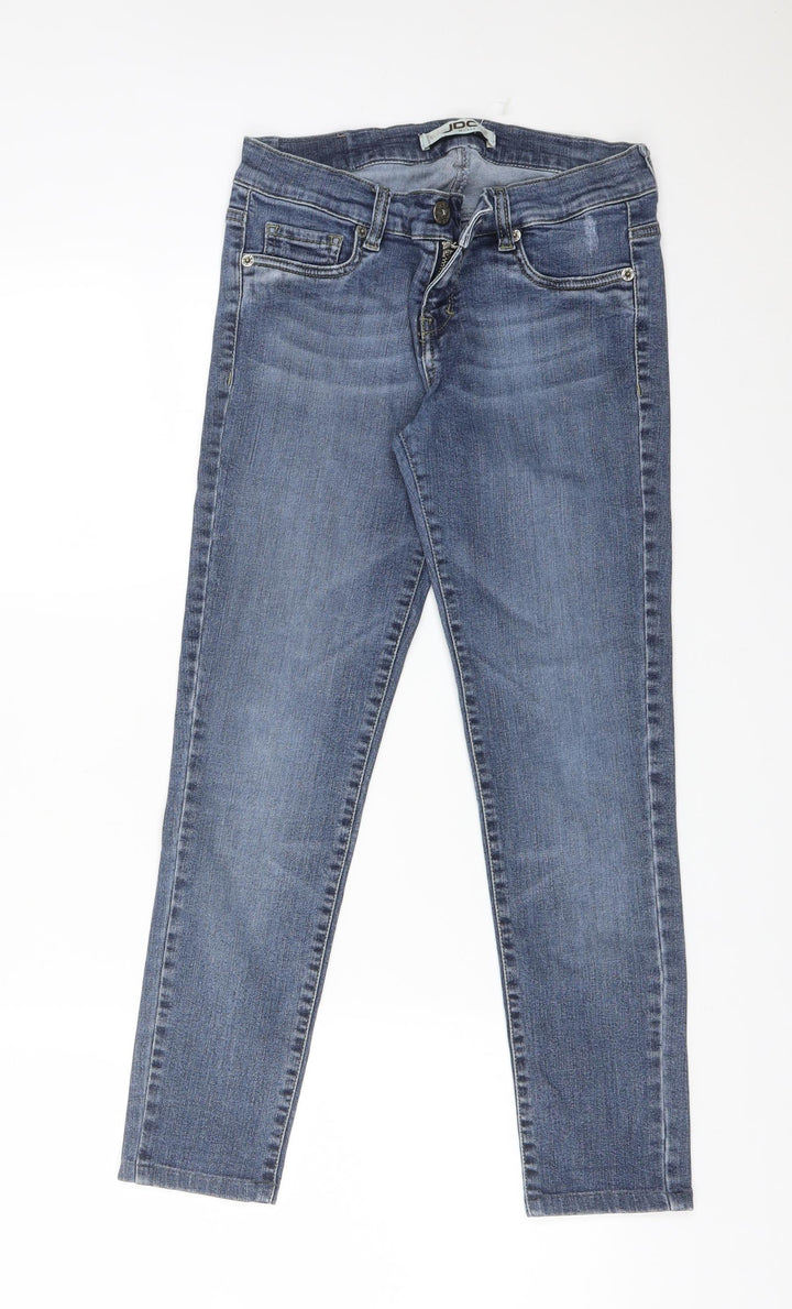 JDC Womens Blue Cotton Skinny Jeans Size 26 L25 in Regular