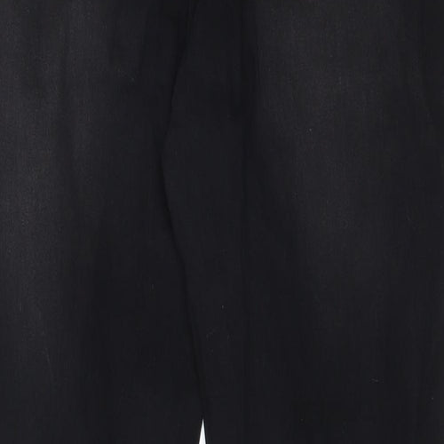 JEANS Womens Black  Cotton Skinny Jeans Size XL L29 in Regular