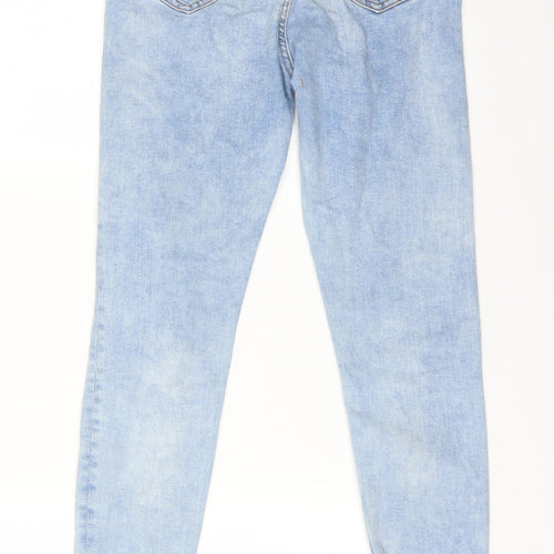 DENIM CO Womens Blue  Cotton Skinny Jeans Size 10 L26 in Regular