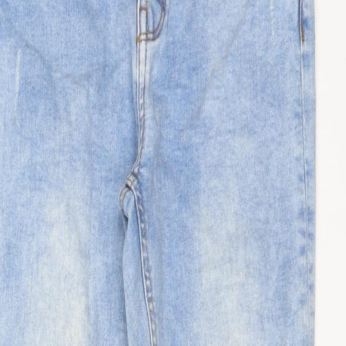 DENIM CO Womens Blue  Cotton Skinny Jeans Size 10 L26 in Regular