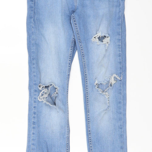 DENIM CO Womens Blue   Skinny Jeans Size 8 L28 in Regular