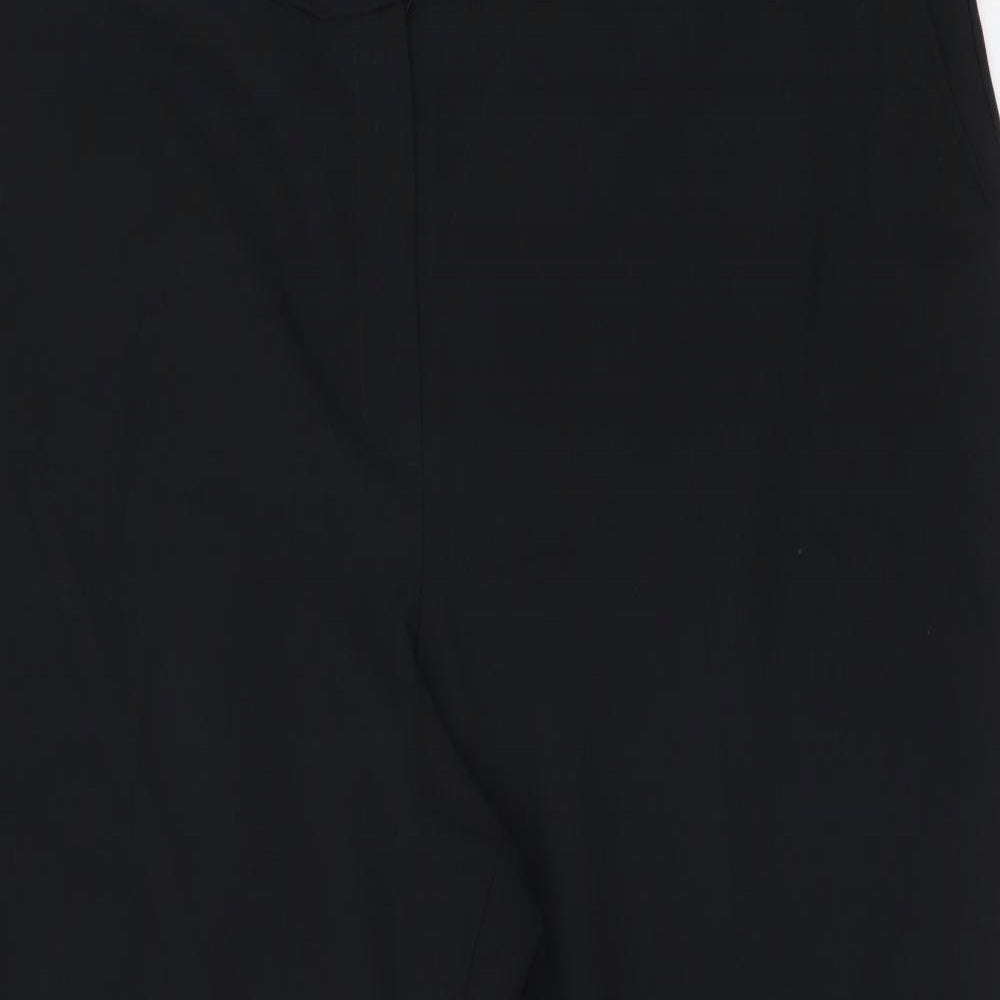 BHS Womens Black  Polyester Dress Pants Trousers Size 20 L28 in Regular
